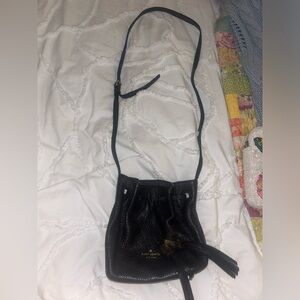 Kate Spade Black Bucket purse
